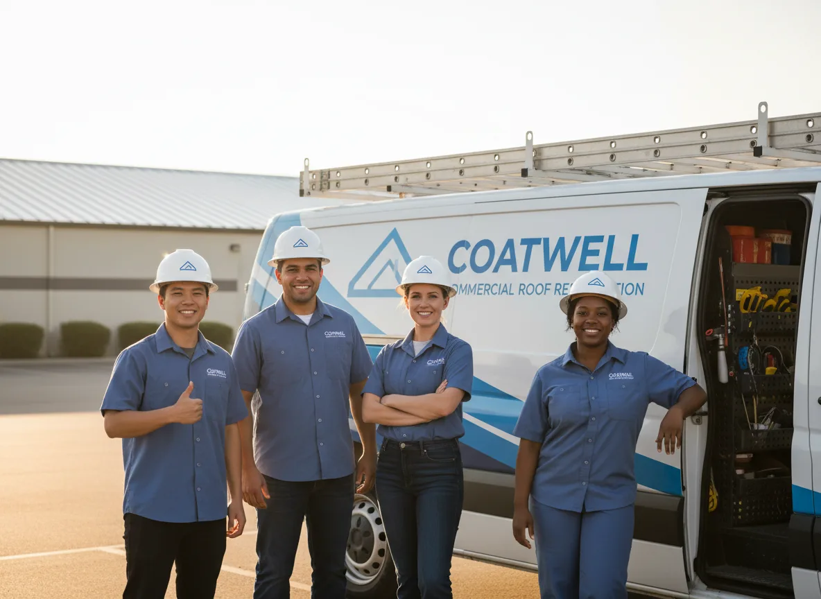 Commercial roof coating company in Milford, NJ